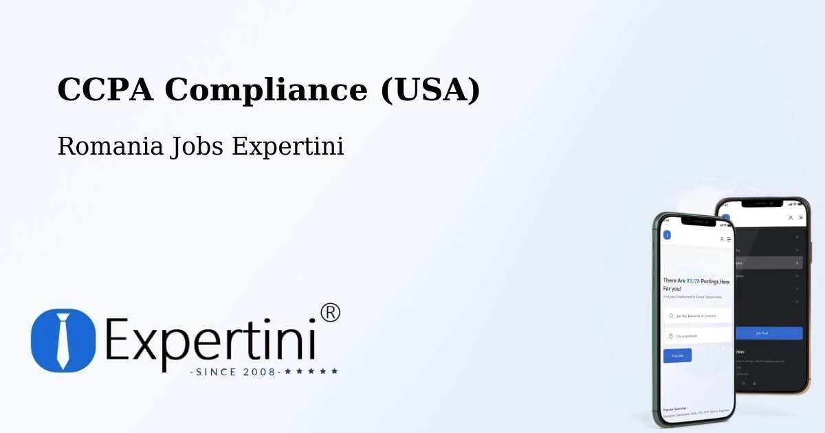 CCPA Privacy Rights & Compliance Notice – Plugova - Romania Jobs Expertini