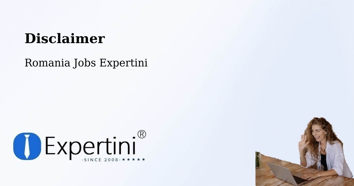 Disclaimer – Plugova - Romania Jobs Expertini